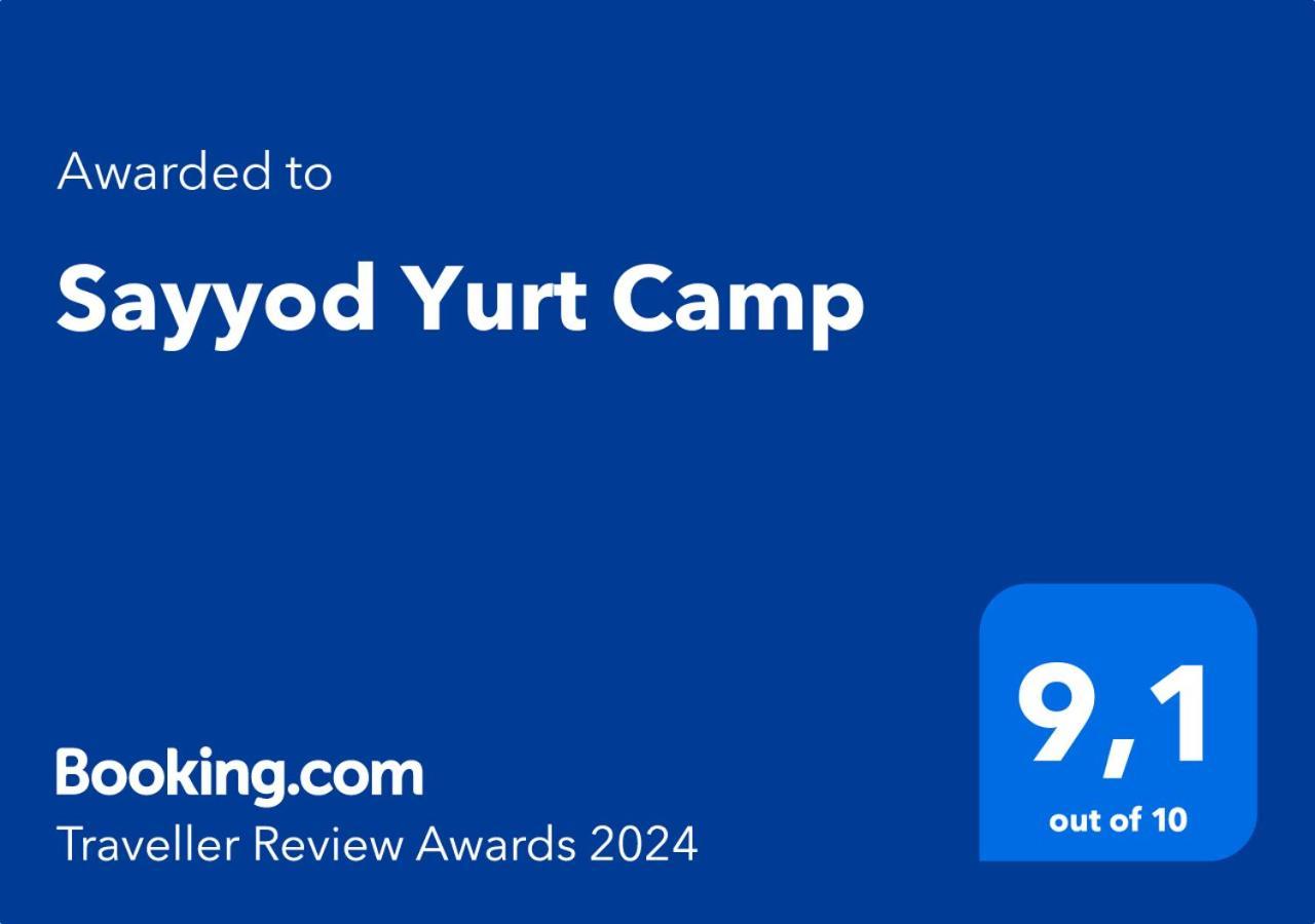 Sayyod Yurt Camp-Yurt Camp In Uzbekistan Hotel Chuprak Eksteriør billede